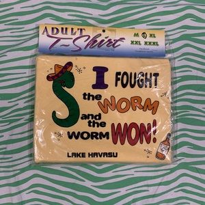 Lake Havasu tourist shirt tequila worm NWT Large